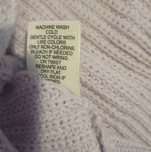 Jessica Simpson Wrap Front Purple XS Sweater - Picture 5 of 7